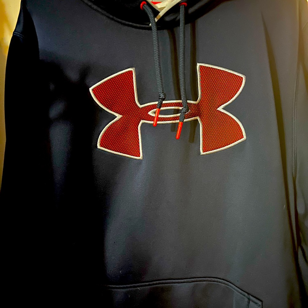 Under Armour hoodie.